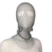 Women Balaclava Elastic Rhinestone Turban Ladies Shining Fishnet Headhood Holiday Party Head Mask Diamond Headwrap Headcover juoda