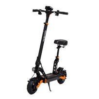 KuKirin G2 Pro Elektrinis paspirtukas su sėdyne suaugusiems 600W 48V 15.6AH Miesto elektrinis paspirtukas 9.0x3.0 colių padangos Sulankstomas elektrinis paspirtukas bet kokiam reljefui