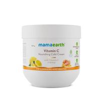 Mamaearth Vitamin C Cold Cream For Face & Body 100g | Glowing Skin Moisturizer With Honey | Nourishing Cream For Dry Skin & All Seasons