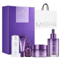 Missha Time Revolution Night Repair 2 žingsnių specialus rinkinys 5X – Stangrinanti ampulė ir kremas, Korėjietiškas