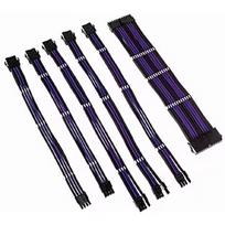 Kolink Core Adept Braided Cable Extension Kit - Jet Black/Titan Purple COREADEPT-EK-BTP