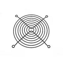 Ohne Hersteller Fan Grill Classic, 92mm, Black FGR-92B