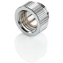 Bitspower G1/4" IG1/4" Extender Fitting, Glorious Silver, 2pcs TA-F40-GS