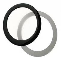 Demciflex Dust Filter, Round 92mm, Black/White DF0489