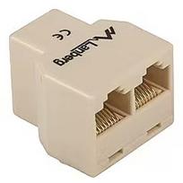 Lanberg RJ45 Inline Coupler RJ45 - RJ45 x2 AD-RJ45-2RJ45-OU