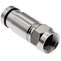 A-lan Alantec Złącze F kompresyjne RG6, średnica tulei wewnętrznej 4.55 mm (0,1) (WTR455) WTR455