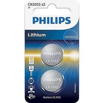 Philips Philips Lithium, CR2032, 3V, 2 pcs - Battery CR2032P2/01B