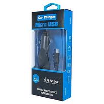 ATX Platinum Premium Car charger 12 / 24V / 1A + micro USB cable Black (Blue Blister) ATX-C-CH1A-BBK