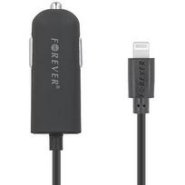 Forever M-02 2.1A (12V / 24V) Car Charger + Lightning Cable 1.2m Black T_0014813