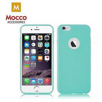 Mocco Ultra Slim Soft Matte 0.3 mm Silicone Case for Samsung G925 Galaxy S6 Edge Mint MO-USM-G925-MI