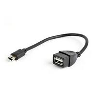Gembird Mini USB 2.0 OTG Cable, 0.15m  A-OTG-AFBM-002