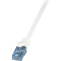 Logilink Patch Cable, Cat.6A, U/UTP, 1m, White CP3031U