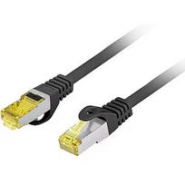 Lanberg CAT 6A Cable, S/FTP, 0.25m PCF6A-10CU-0025-BK