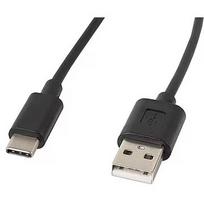 Lanberg USB-A to USB-C 2.0 Cable, 1.8m, Black CA-USBO-10CC-0018-BK