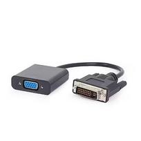 Gembird DVI-D to VGA adapter cable, black A-DVID-VGAF-01