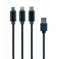 Gembird USB 3in1 Cable, 1m CC-USB2-AM31-1M
