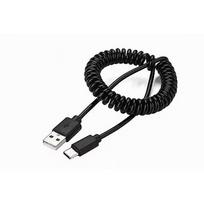 Gembird USB-A to USB-C Cable, Coiled, 1.8m CC-USB2C-AMCM-6