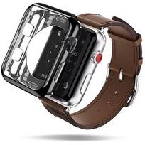 Dux Ducis Premium Silicone Case For Apple Watch 2 / 3 38 mm Black + Gift DUX-DU-AW38-BK