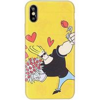 Cartoon Network Johnny Bravo Silicone Case for Apple iPhone 7 Plus / 8 Plus Love CA-BC-IPH-7P/8P-JB2