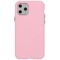 Mocco Soft Cream Silicone Back Case for Apple iPhone 12 Mini Light Pink MO-SC-AP-IPH12M-PI