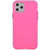 Mocco Soft Cream Silicone Back Case for Apple iPhone 12 Mini Pink MO-SC-AP-IPH12M-PK