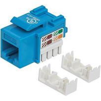 Intellinet 210546 Moduł Keystone RJ45 UTP Cat5e, Punch-Down, niebieski 210546