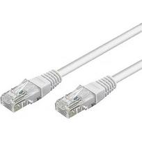 Goobay Patch Cable | 68637 CAT 6 U/UTP | PVC AWG 24/7 | Cable length: 5 m | White 68637