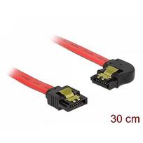 Delock SATA Cable, Angle, 0.3m 83963