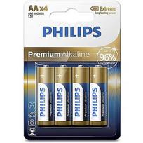 Philips Philips Premium Alkaline, AA, 4 pcs - Battery LR6M4B/10