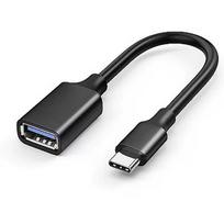 RoGer USB-C to USB 3.0 OTG Wire 20cm RO-OTGUSBC-20CM-BK