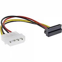 inLine Molex To Sata Power Cable, Angle, 0.15m 29670X