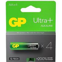 Gp Battery Alkaline batteries LR6/ AA GP ULTRA+ 4PCS. 15AUP21-SB4
