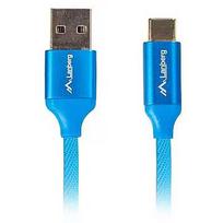 Lanberg USB-A to USB-C 2.0 Cable with 3.0 Quick Charge, 0.5m, Blue CA-USBO-22CU-0005-BL