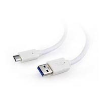 Gembird USB 3.0 to Type-C, 0.5m, White CCP-USB3-AMCM-W-0.5M