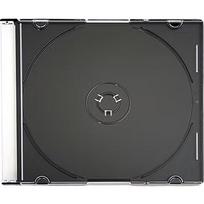 Omega CD case Slim, black (56622) 56622