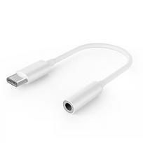 Cablexpert USB type-C plug to stereo 3.5 mm audio adapter cable, white | A-CM-3.5F-01
