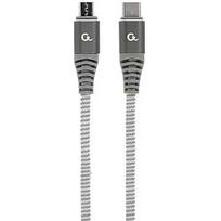 Cablexpert CC-USB2B-CMMBM-1.5M Premium cotton braided USB Type-C to micro-USB charging & data cable, 1.5 m | CC-USB2B-CMMBM-1.5M