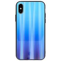 Mocco Aurora Glass Back Case for Apple iPhone 7 / 8 / SE 2020 Blue MO-TR-AUR-IPH78SE2-BL
