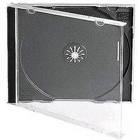 Omega CD case Jewel, black 56928