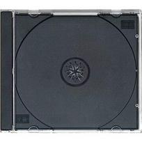 Omega CD case Jewel PL, black 5907595452724
