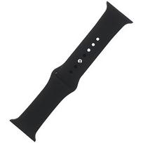 RoGer Silicone band M-L, 38-41mm, Black - for Apple Watch 1/2/3/4/5/6/7 RO-AP-WA-M-BAND