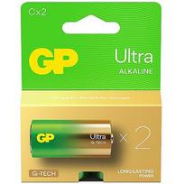 Gp Battery ALKALINE BATTERIES LR14 /C GP ULTRA 2PCS. 14AU21-SB2