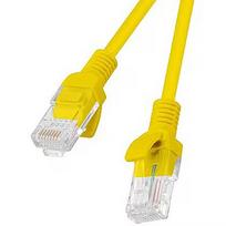 Lanberg Patchcord PCU5-20CC-0025-Y cat.5e 0,25M yellow 10-pack PCU5-20CC-0025-Y