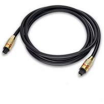 RoGer TOSPD2M SPDIF Toslink Optical Audio Cable 2m / golden RO-TOSPD2M