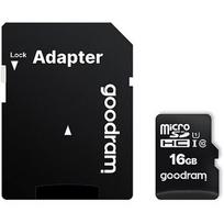 Goodram M1AA, microSDHC, 16GB, Class 10, UHS-I + Adapter M1AA-0160R12