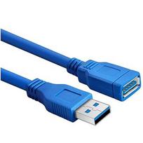 RoGer USB-A Extension Cable 5Gbps / 3m / blue RO-USBA-EXT-3M-BE