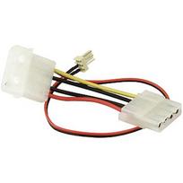Sharkoon adapter 3-pin -> 4-pin (black/red, retail) 4044951001293