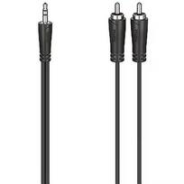 Hama Hama Audio Cable, 3.5 mm - 2 RCA, 1,5 m, black - Cable 00205110
