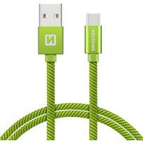 Swissten USB-A 3.1 to USB-C, 0.2m SW-QU-TYPC-3.1-0.2M-GRE