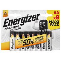 Energizer Battery Alkaline Power AA E91 8 pcs Blister E300132600